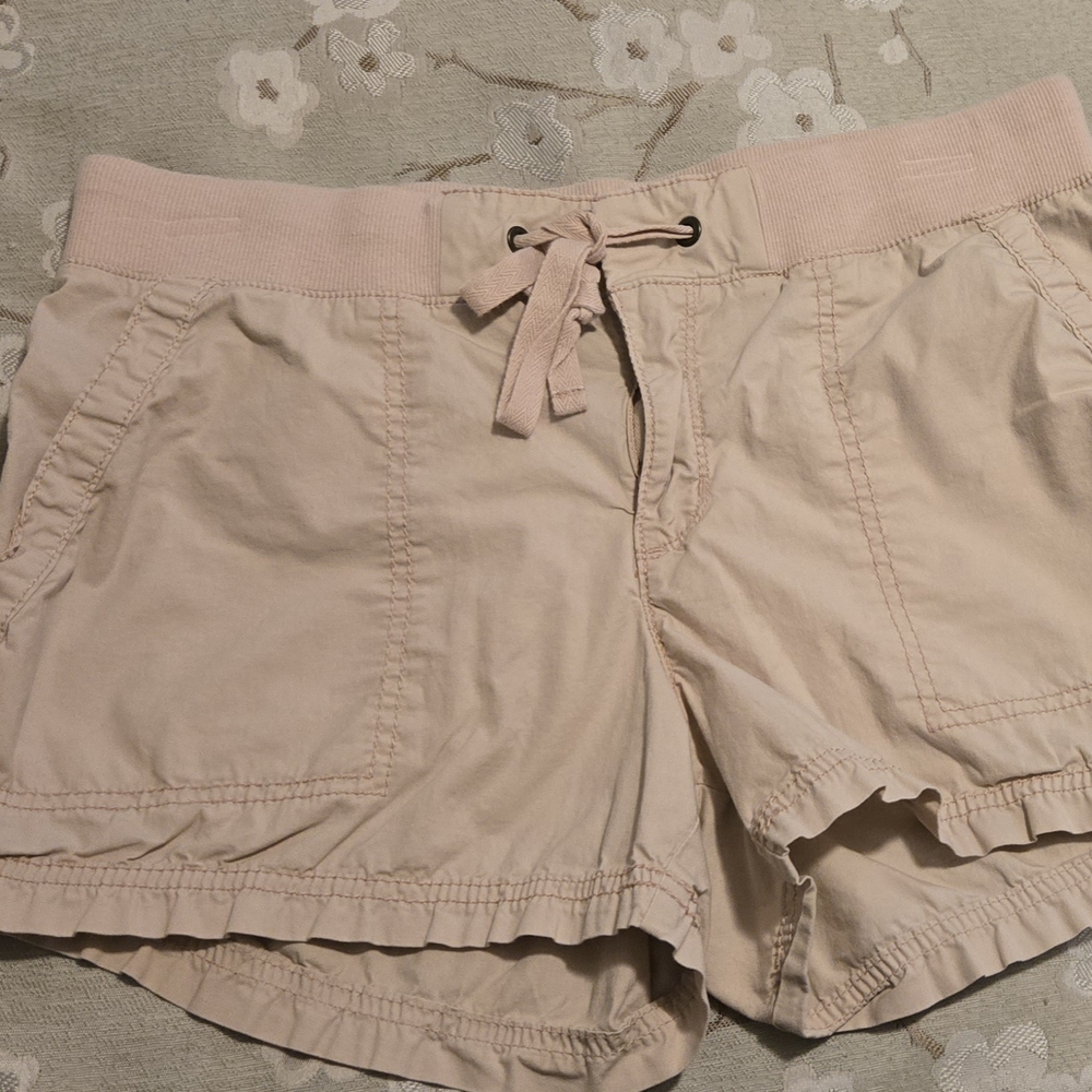 a.n.a Women's Light Pink Cargo Shorts